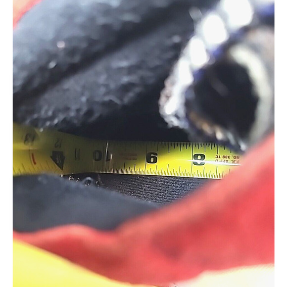 CAT Walking Machines Women's Utility Yoann Aztec Leather Boots Size 9 Red - Picture 9 of 12